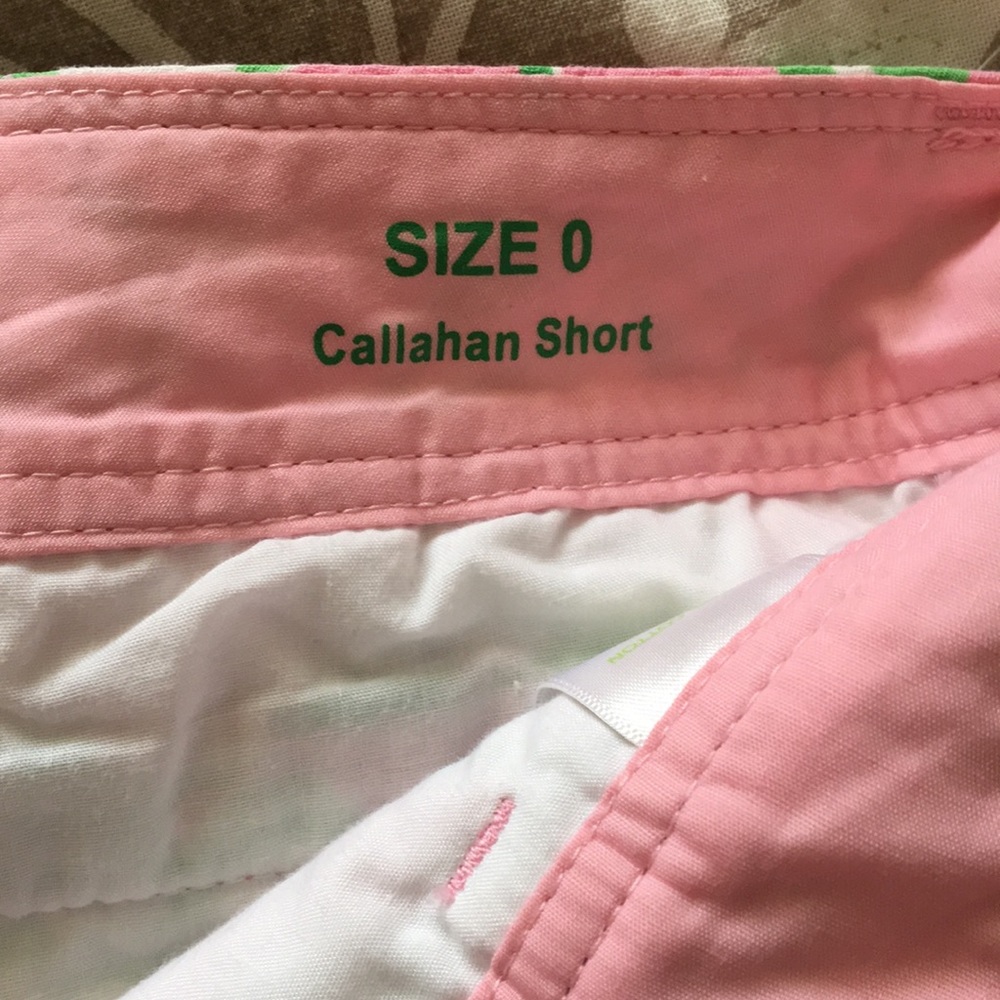 Lilly Pulitzer pink shorts size 0